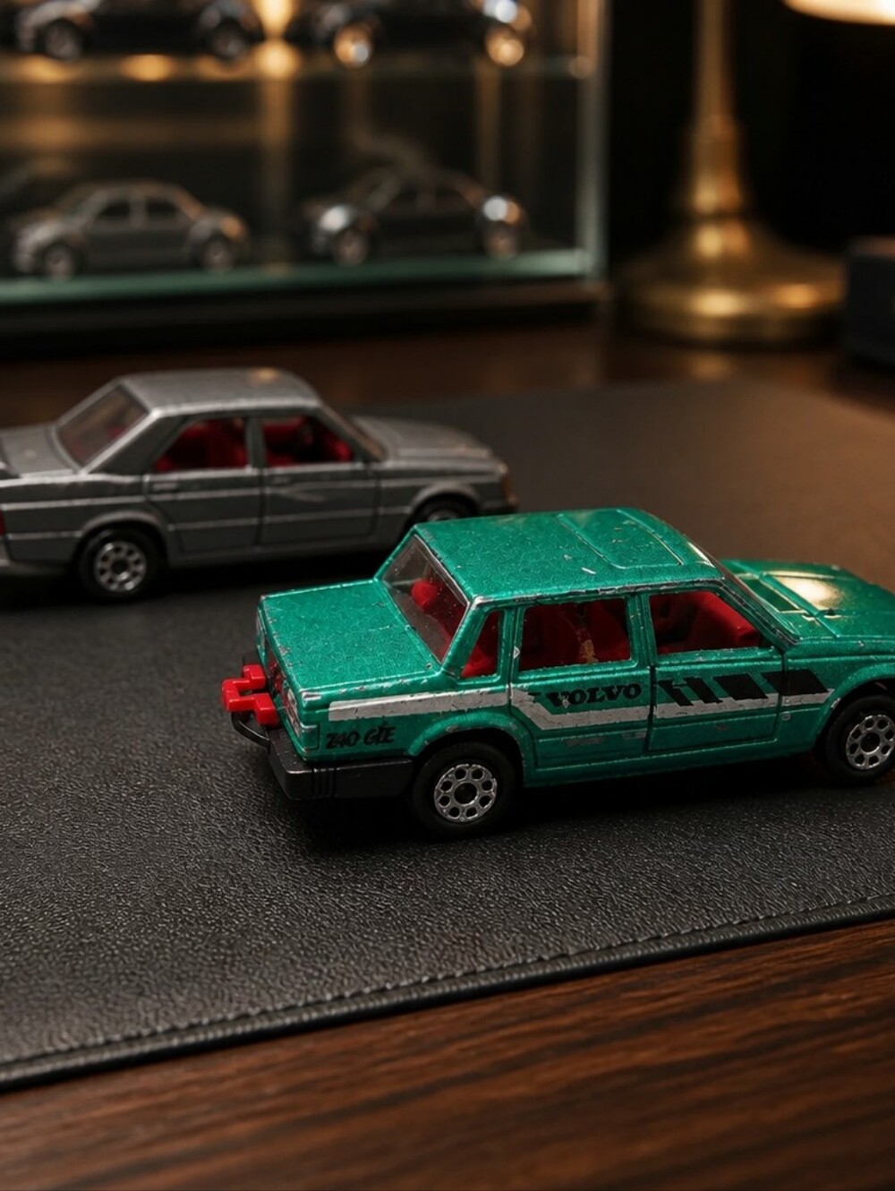 Majorette Volvo 760 GLE & Mercedes 190 E. Made In England